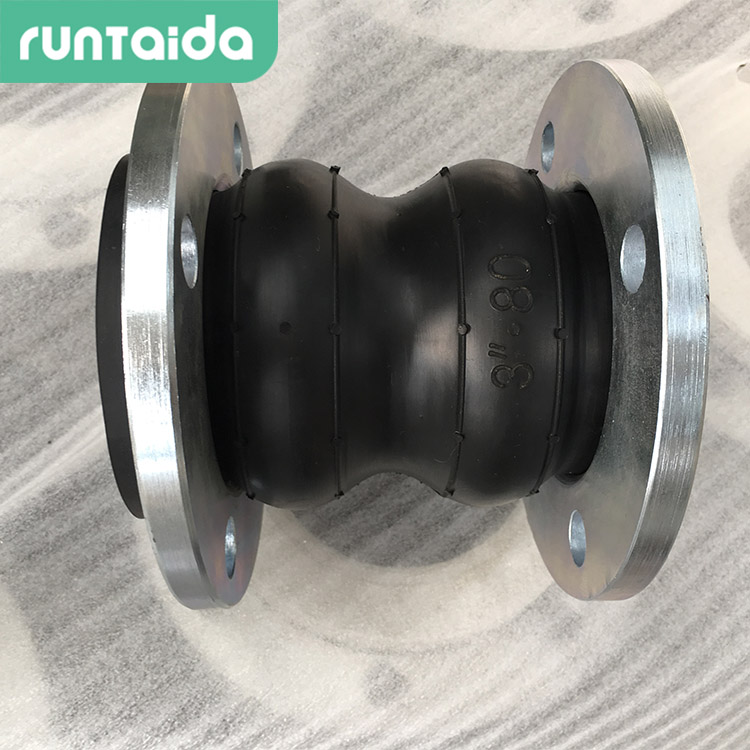 潤泰達-雙(shuāng)球體可撓曲橡(xiàng)膠接頭雙球橡膠伸(shēn)縮(suō)節柔性橡(xiàng)膠接頭